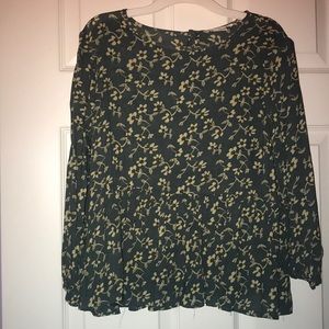 Cooperative brand flowy blouse